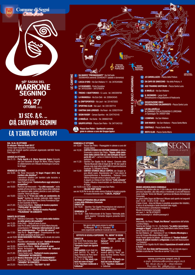 56a Sagra Marrone Segnino