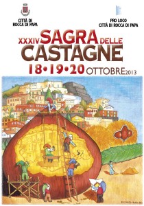 manifesto sagra delle castagne