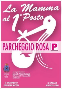 Parcheggi rosa Valmontone