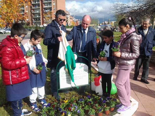 Frosinone. AlberiAmo la Città - Giornata Nazionale degli alberi