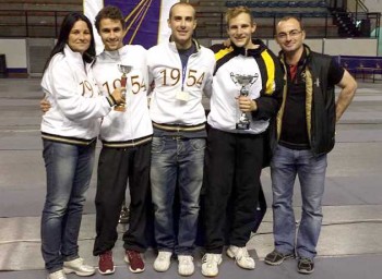 Anemeth il secondo da dx, fabrizi il secondo da sx