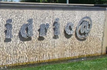 Ardea - La scritta che lo sventurato ha tentato di rubare