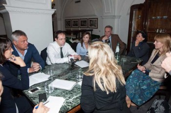 Il Ministro della cultura russo, Vladimir Medinskiy in visita a Roma