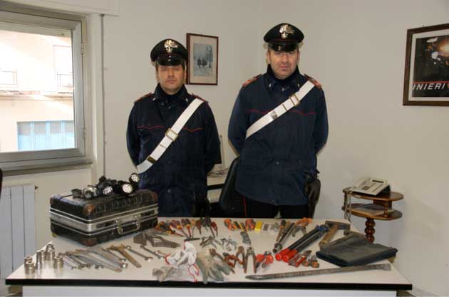 Furto aggravato alla Videocon - 20 q.li di rame