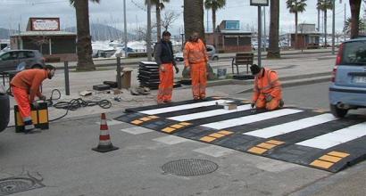 Frosinone - attraversamenti pedonali rialzati