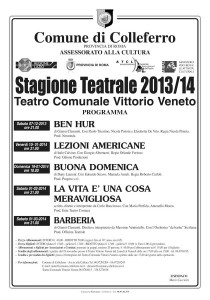Colleferro • Stagione Teatrale 2013/2014