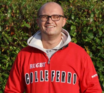 Armand Cekrezi “Cecchino”, mediano di mischia del Colleferro Rugby 1965