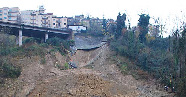 Frosinone. Il famigerato viadotto Biondi