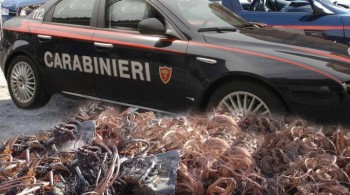 furto rame carabinieri