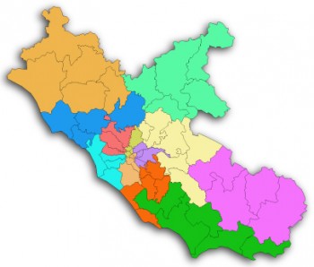 La mappa delle Asl del lazio