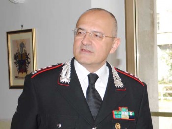 Comando provinciale dei Carabinieri di Frosinone, il Comandante Col. Antonio Menga