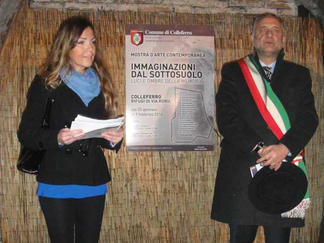 “Immaginazioni dal Sottosuolo” una mostra d’arte contemporanea nei Rifugi di Colleferro, aperta fino al 9 Febbraio