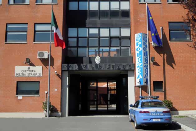 La sede della Questura di Rieti