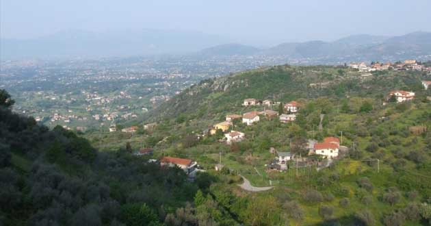 Ciociaria Veroli panorama su Frosinone