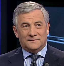 Il Vicepresidente della Commissione europea e Commissario all'Industria Antonio Tajani