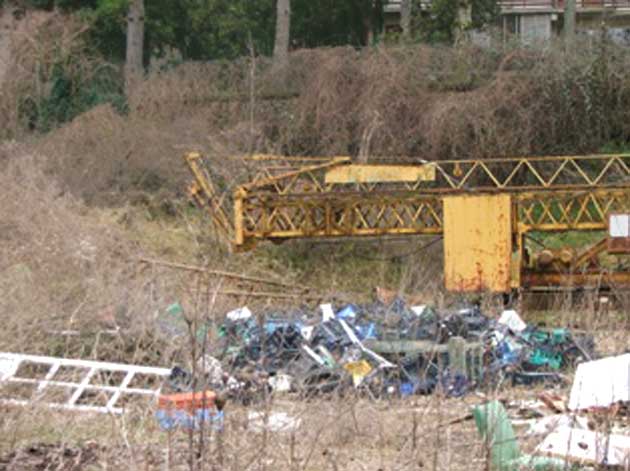 Trevi nel Lazio. Abbandono rifiuti non pericolosi