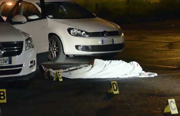 Omicidio Giuliano Colella Via Rocca Cencia630