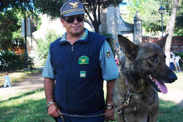 Unita cinofila del Corpo Forestale dello Stato