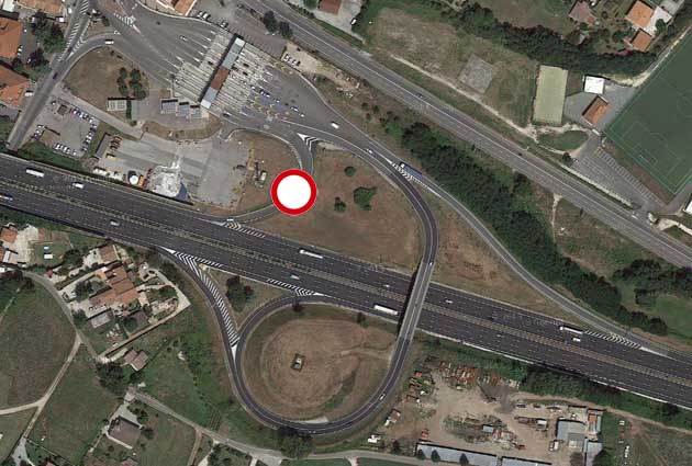 Chiusura casello Valmontone direzione Roma