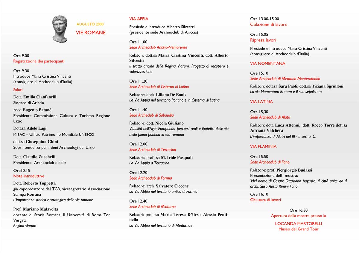 primo workshop delle sedi Archeoclub d’Italia