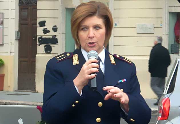 Ispettore Capo della Polizia di Stato-Commissariato di Sora Anna Emilia Centofanti