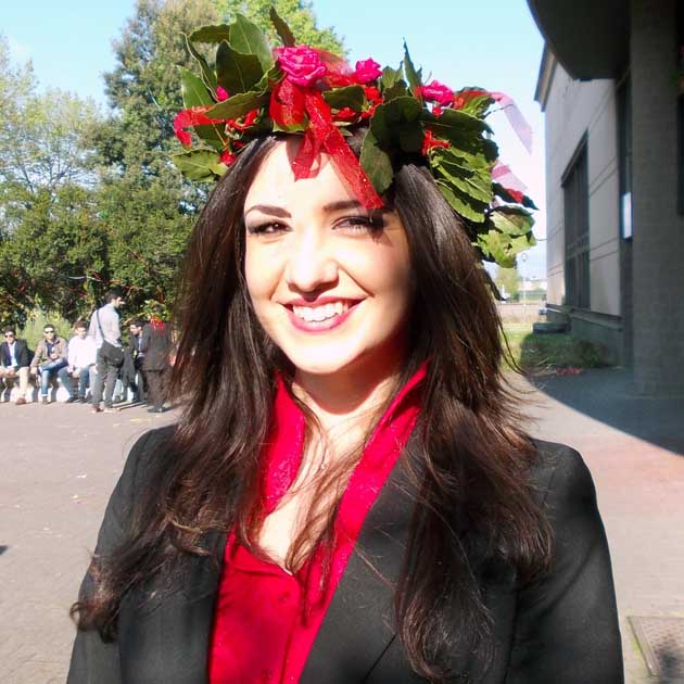 Chiara Ceccarelli, neolaureata in Economia e Management