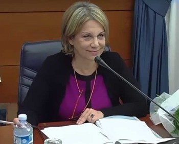 L’ assessore alle Autonomie Locali della Regione Lazio, Concettina Ciminiello