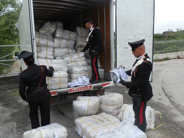 La Merce Rapinata recuperata dai Carabinieri
