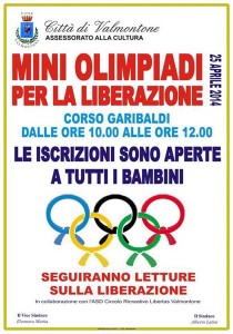 Mini Olimpiadi 25-4 Valmontone