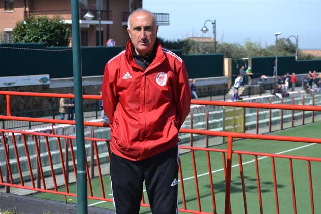 L’allenatore del Vivace Grottaferrata - Allievi regionali, Pino Molinari