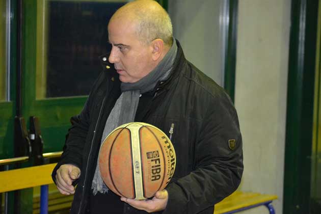 Il presidente del Basket Frascati Fernando Monetti