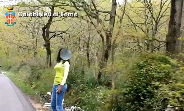 tratta nigeriane anzio