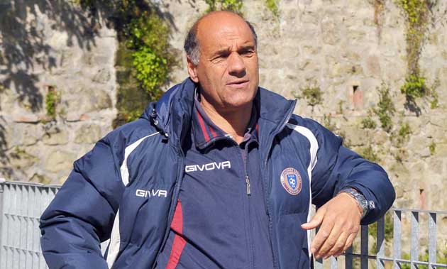 Asd Frascati Calcio. Mister Roberto Ferri