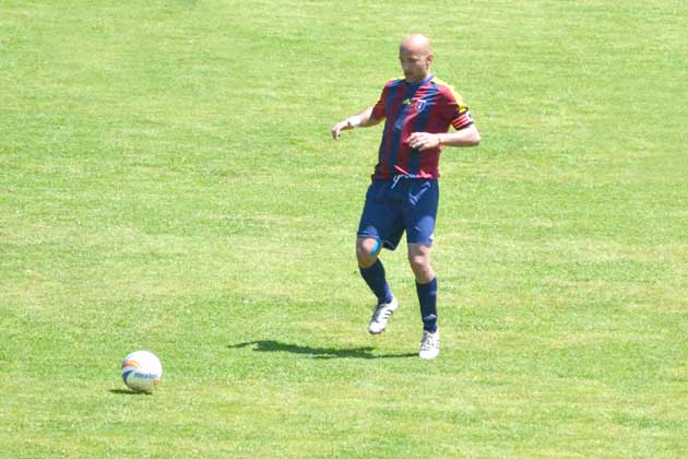 Capitan Mauro Catarinelli del Rocca Priora Calcio