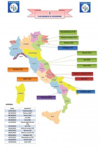 I luoghi in cui i truffatori hanno agito