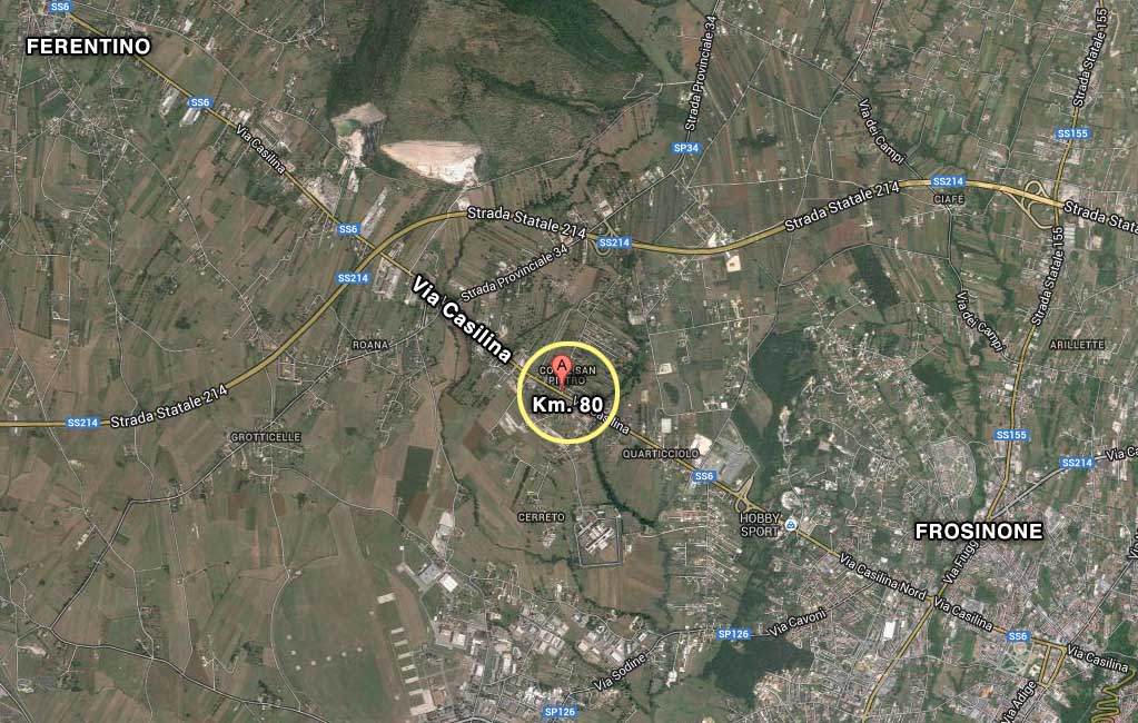 Fr-Bella&bruttaViaCasilinaKm80_map