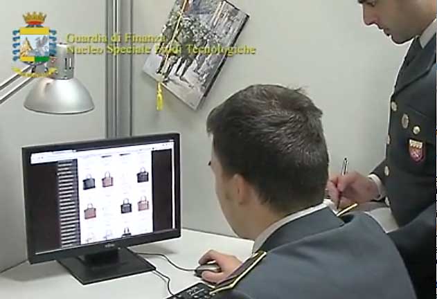 GdF contraffazione online