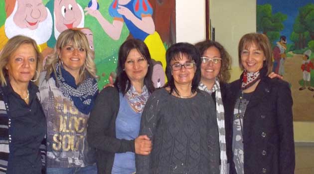 Le maestre delle classi che hanno partecipato al progetto di Beatrice Scaccia