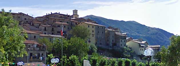 Panorama di Micigliano (RI)