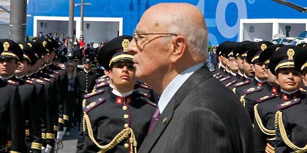 Napolitano Polizia di Stato
