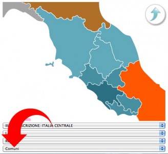Selezione Comuni