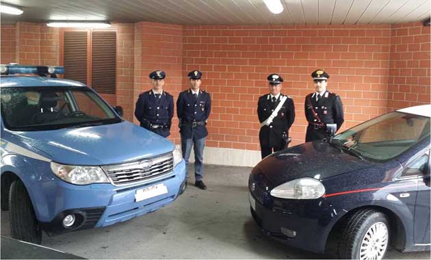 Servizio anti prostituzione Polizia di Stato e Carabinieri