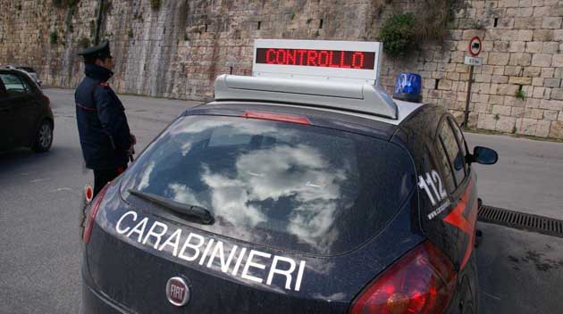 Carabinieri posto di controllo