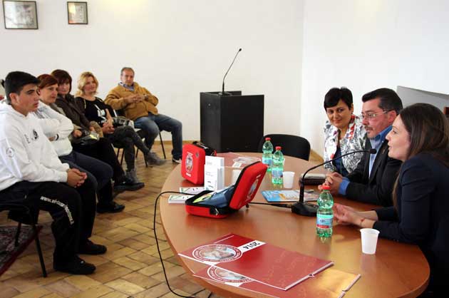 Consegna defibrillatore