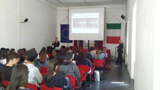 I Carabinieri al Liceo Scientifico “Giovanni sul Picio” di Veroli