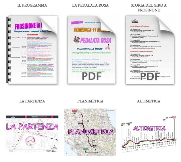 Schermata Giro Frosinone 2014