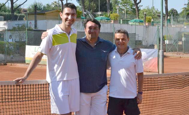 Una parte di un gruppo D3 con Elifani, De Palis e Di Brango