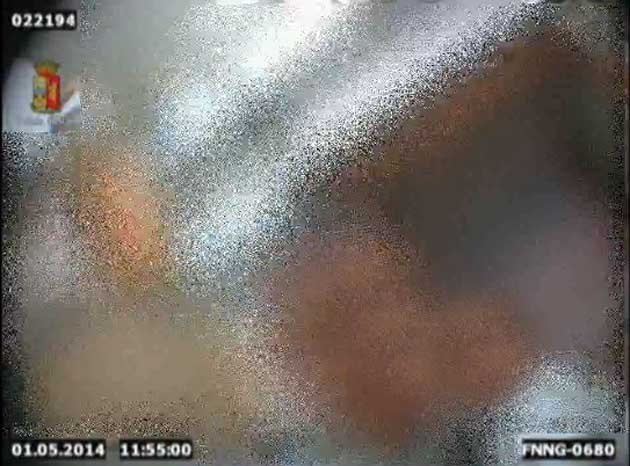 video estorsione Ostia