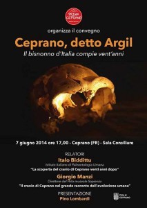 Convegno Ceprano detto Argil