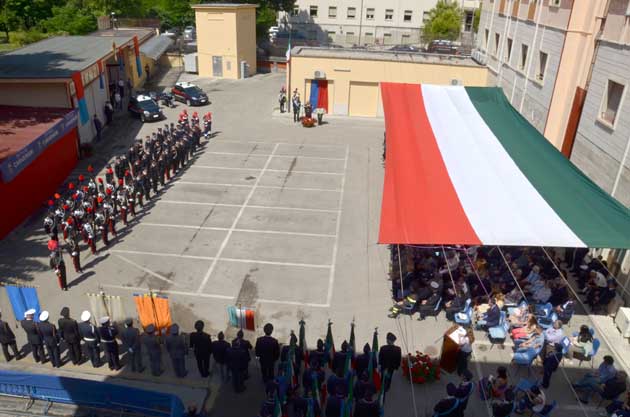 Cerimonia del Bicentenario della Fondazione dell’Arma dei Carabinieri al Comando Provinciale di Frosinone